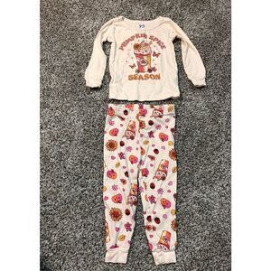 The children’s place pumpkin spice pajamas size 12-18 months